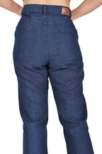 Aurose Women’s Straight Fit Blue Jeans – Comfortable Daily Wear