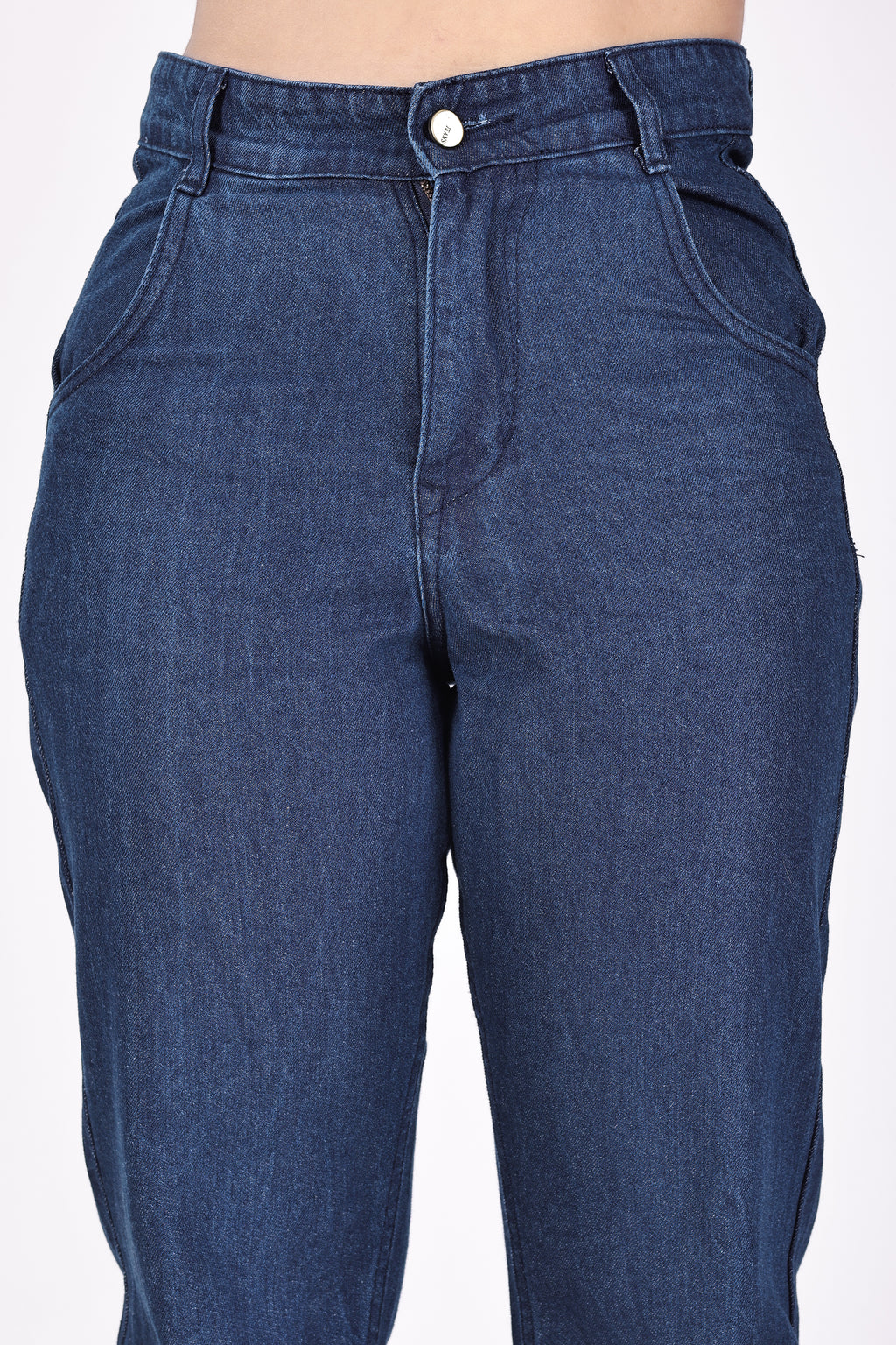 Aurose Women’s Straight Fit Blue Jeans – Comfortable Daily Wear