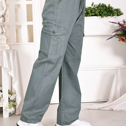 Aurose Women’s Cargo Jogger Pants | Relaxed Fit Utility Bottoms with Multiple Pockets