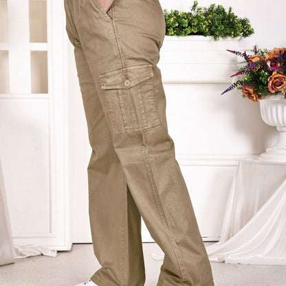 Aurose Women’s Cargo Jogger Pants | Relaxed Fit Utility Bottoms with Multiple Pockets