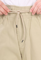 Aurose women’s high waist cotton cargo jeans with drawstring and side pockets, casual straight leg pants for daily wear