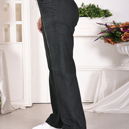 Aurose Women’s Denim Jogger Pants with Drawstring Waist | Relaxed Fit Everyday Bottoms