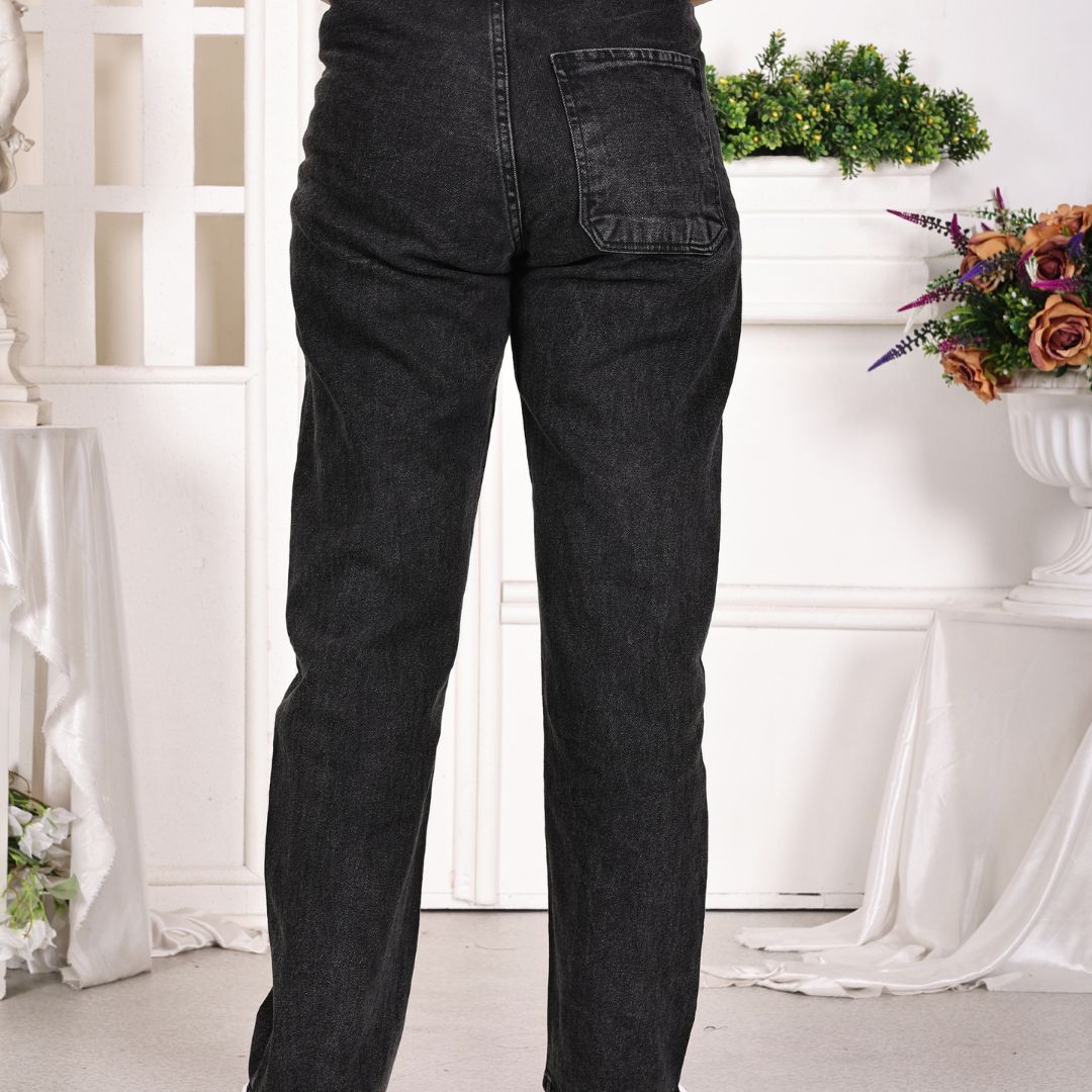 Aurose Women’s Denim Jogger Pants with Drawstring Waist | Relaxed Fit Everyday Bottoms