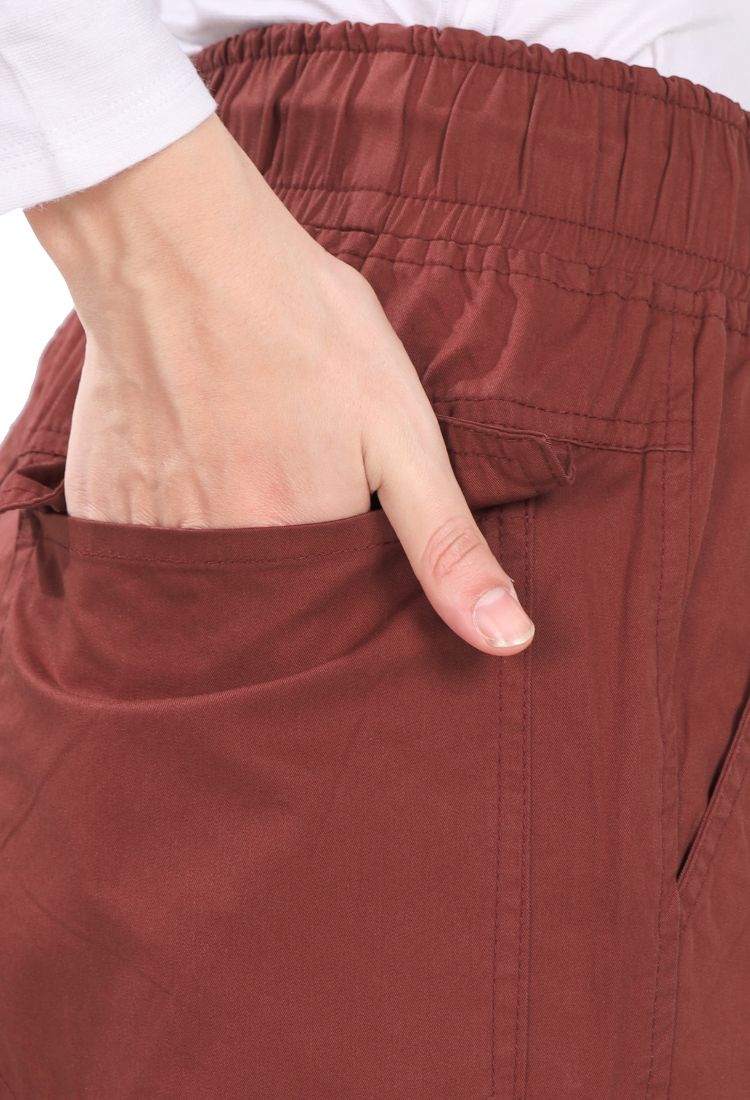 Aurose women’s high waist cotton cargo jeans with drawstring and side pockets, casual straight leg pants for daily wear